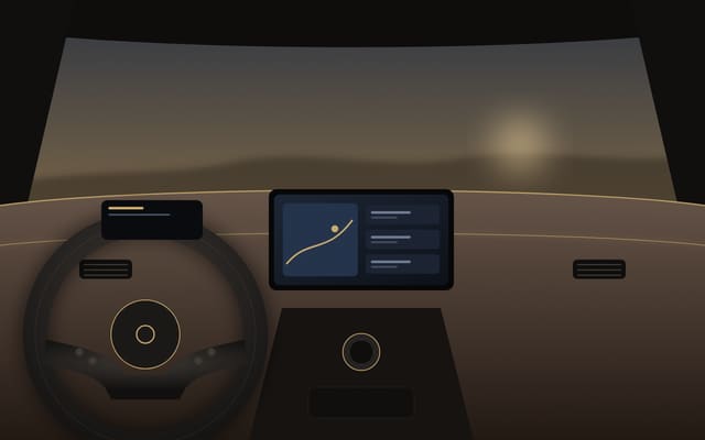 Dashboard & kemudi