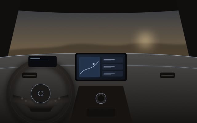 Dashboard & kemudi