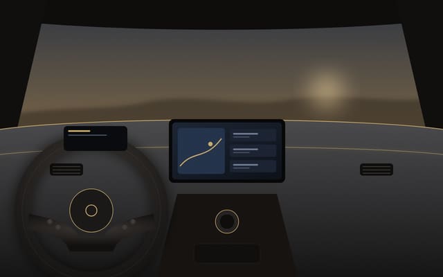 Dashboard & kemudi