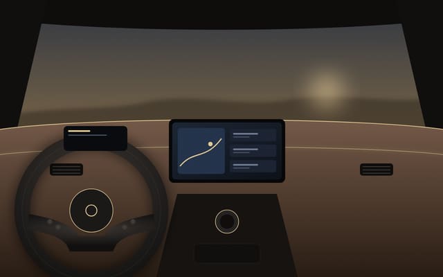 Dashboard & kemudi